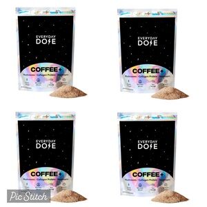 Bundle of 4 New and Sealed - The Mushroom Coffee by Everyday Dose Premium Coffee